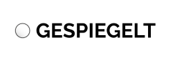 Gespiegelt Logo GESPIEGELT Logo
